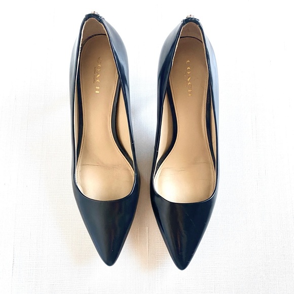 Coach Shoes - Coach Leather Heels